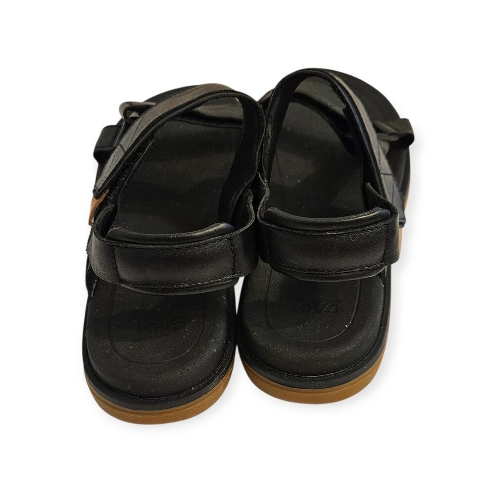 Teva Womens Madera Slingback Black Leather Upper Sandals Size 9 - Picture 3 of 5
